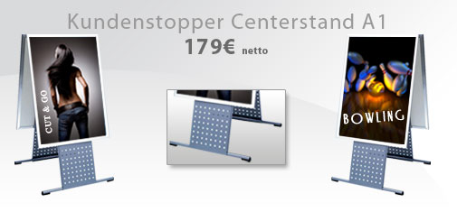 Werbeaufsteller-centerstand Werbeaufsteller-centerstand